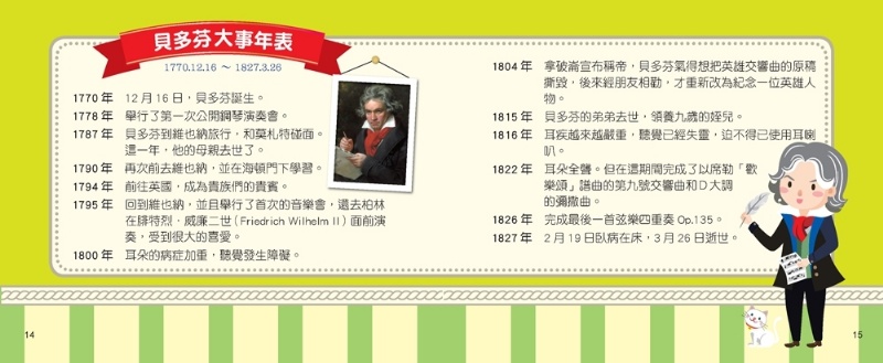 世界音樂大師：貝多芬：繪本故事＋6首名曲〕（有聲書）